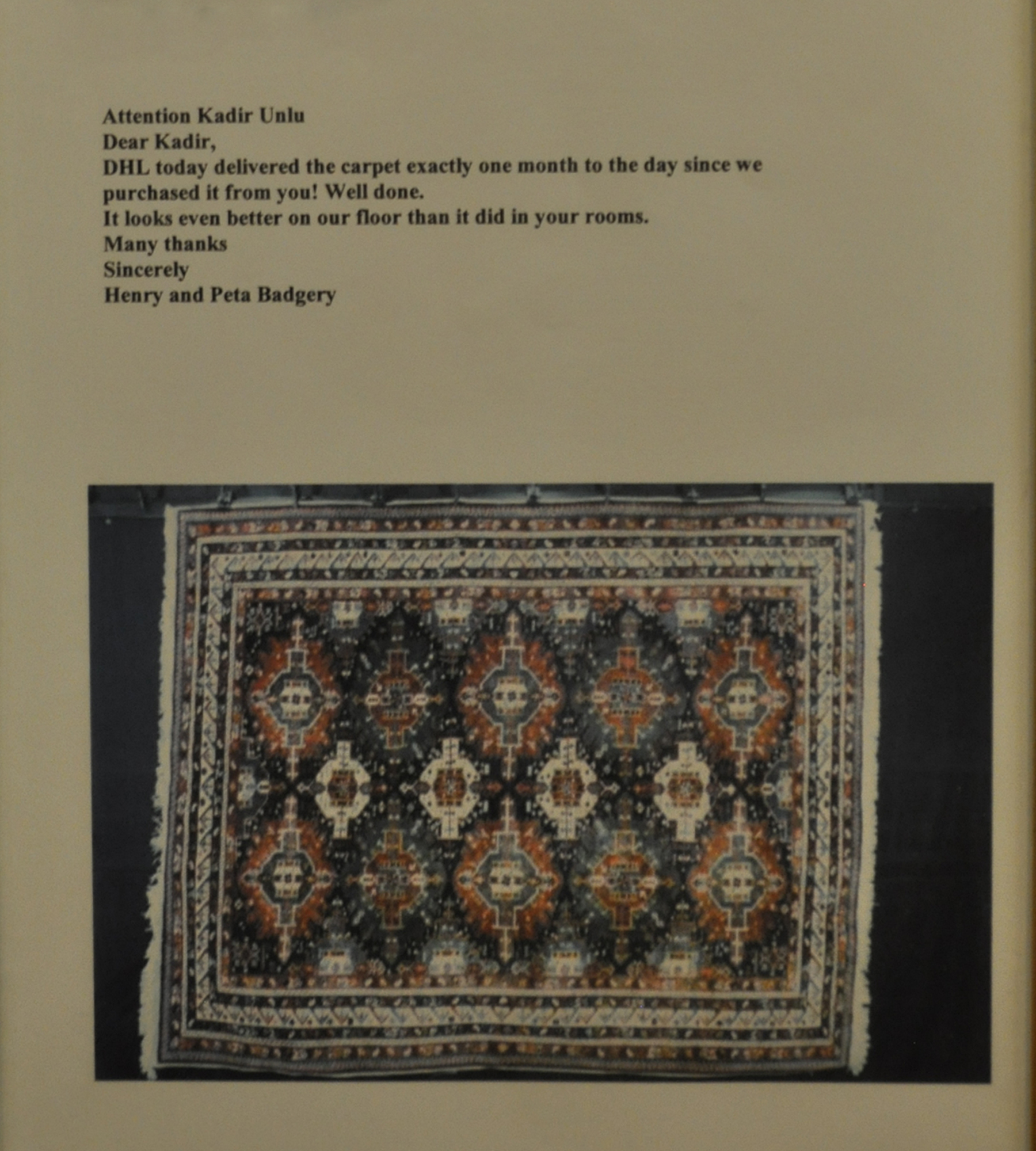 Sentez | Avanos Halı