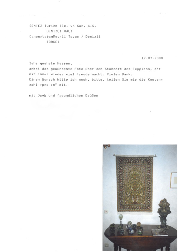 Sentez | Denizli Halı